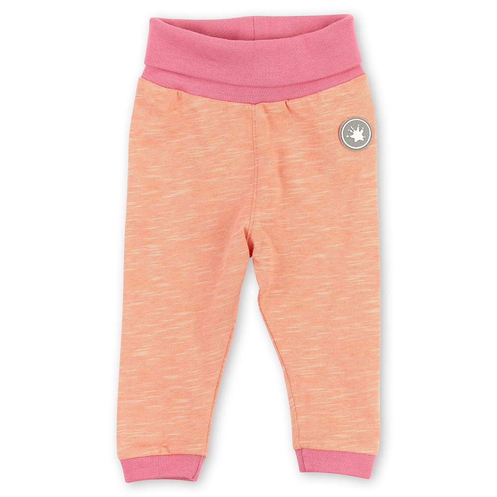 Sigikid Sunny baby and toddler girls leggings apricot/pink