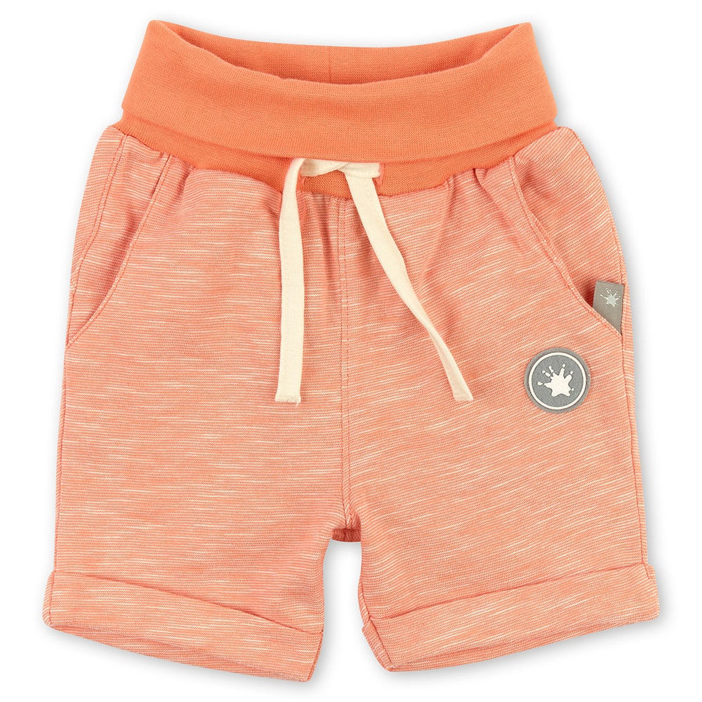 Sigikid Little girls jersey shorts, apricot