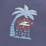 Size 116 Sigikid μπλούζα φούτερ Surfer Girls μπλε