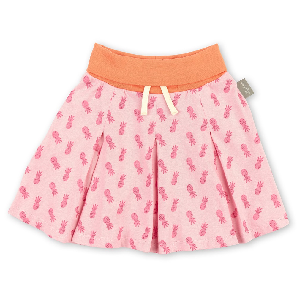 Sigikid Jaunty summer skirt for girls, pastel pink printed