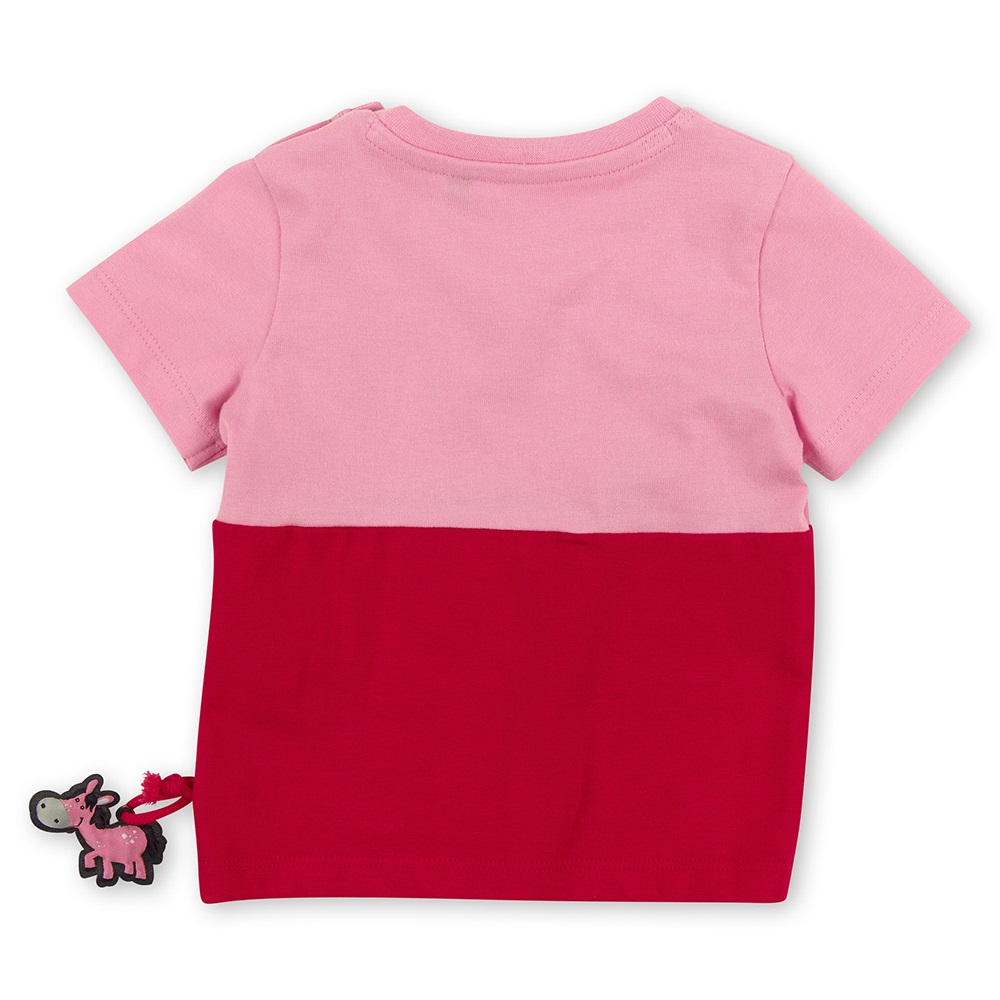 Sigikid Rose red T-shirt for baby and toddler girls