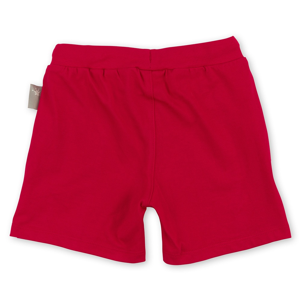 Sigikid Bright red girls shorts, organic cotton jersey