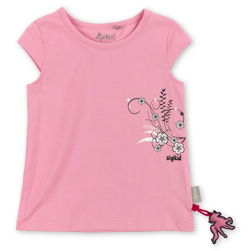 Size 110 Sigikid αμάνικο μπλουζάκι Λουλούδια ροζ