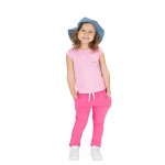 Sigikid Cap sleeve top for girls, pink - Size: 128