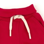 Size 080 Sigikid παντελόνι φόρμας με λάστιχο και τσέπες κόκκινο