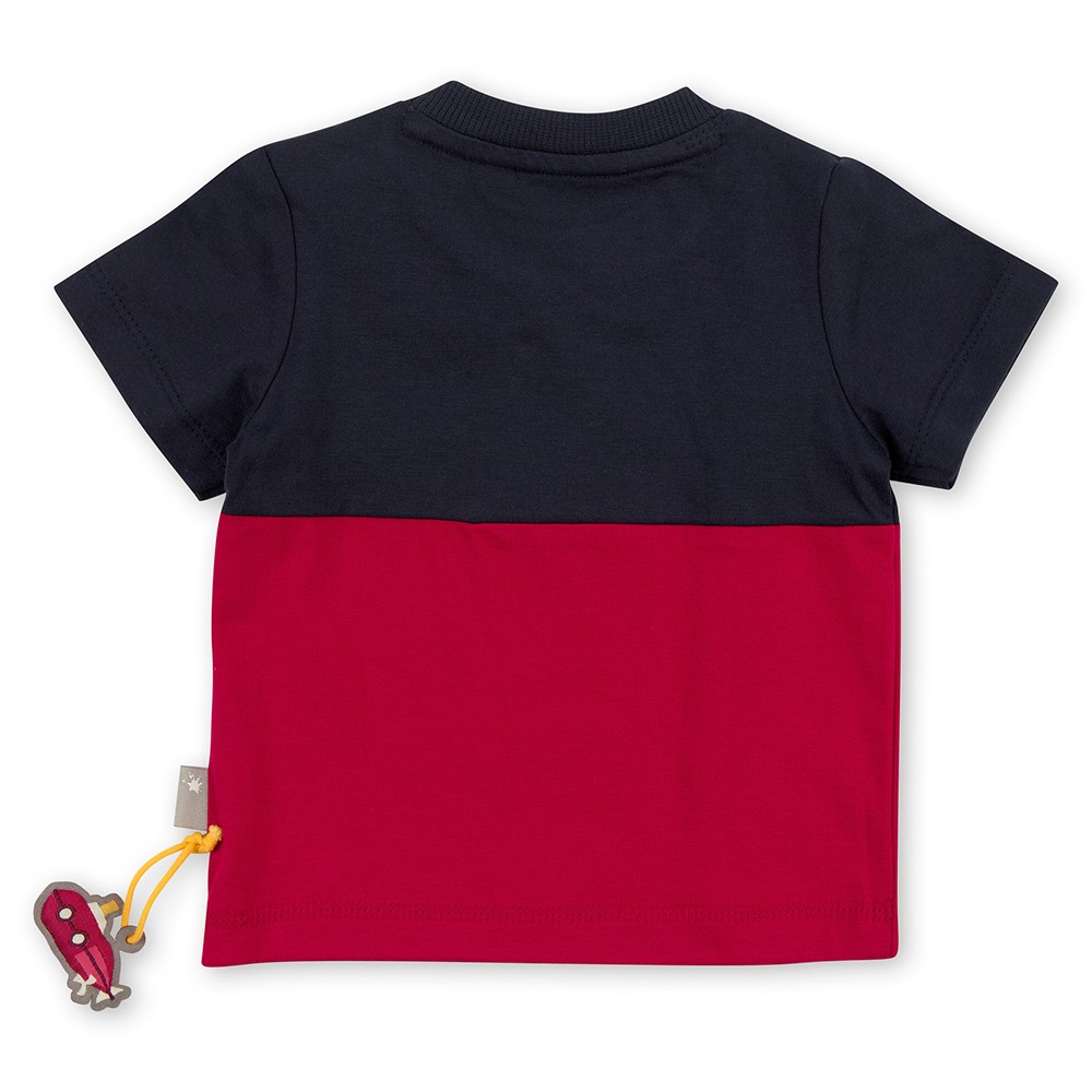 Sigikid Navy/red baby boys T-shirt Ocean Friends