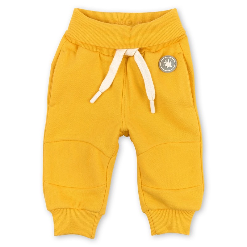 Size 080 Sigikid παντελόνι φόρμας με λάστιχο και τσέπες κίτρινο Size 080 Sigikid παντελόνι φόρμας με λάστιχο και τσέπες κίτρινο