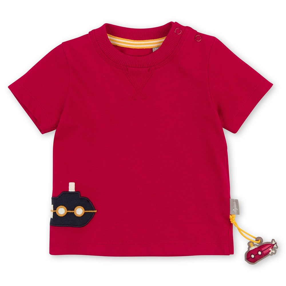 Size 080 Sigikid κοντομάνικο μπλουζάκι κόκκινο Υποβρύχιο