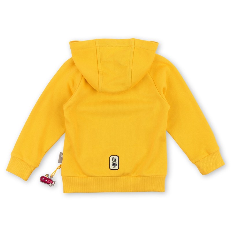 Sigikid Boys Pullover Sweatshirt Yellow - Size: 122 Sigikid Boys Pullover Sweatshirt Yellow - Size: 122