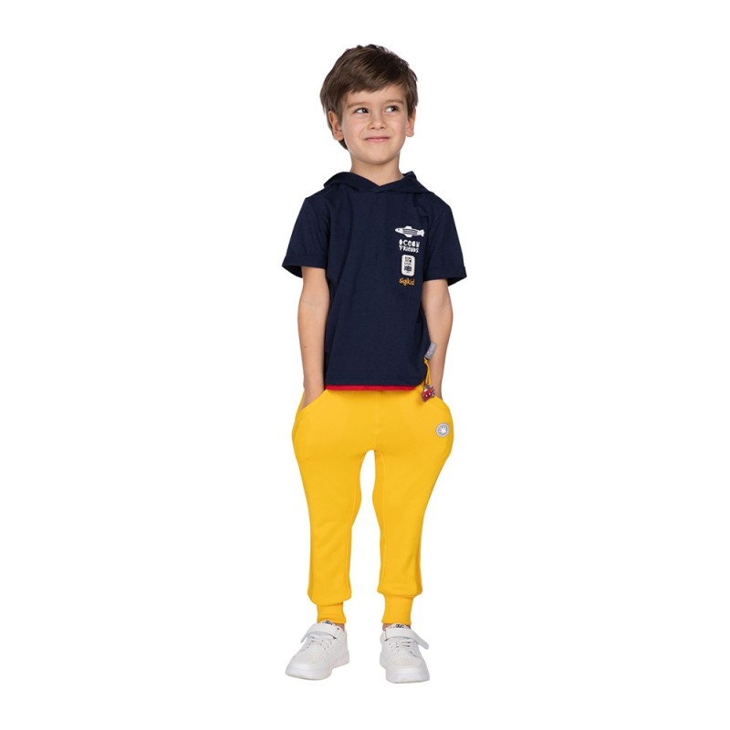 Size 116 Sigikid κοντομάνικο μπλουζάκι με κουκούλα μπλε Size 116 Sigikid κοντομάνικο μπλουζάκι με κουκούλα μπλε
