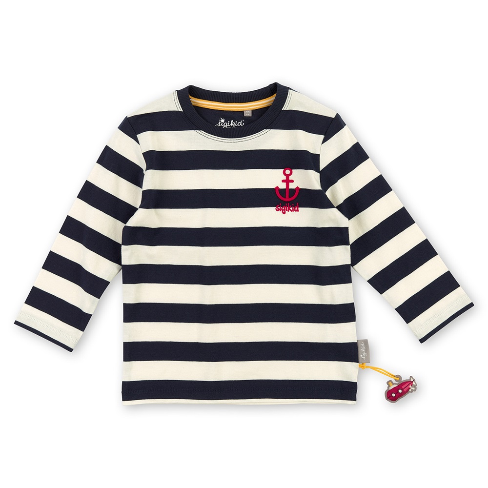 Sigikid Boys Long Sleeve Shirt Black - Size: 116