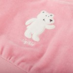 Size 062 Sigikid Μακρυμάνικο βρεφικό μπλουζάκι βελουτέ ροζ