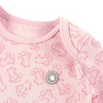 Size 062 Sigikid Top Μακρυμάνικο βρεφικό μπλουζάκι Αρκουδάκια ροζ