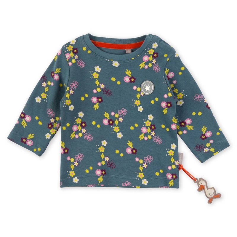 Size 092 Sigikid Μακρυμάνικο μπλουζάκι μπλε φλοράλ Size 092 Sigikid Μακρυμάνικο μπλουζάκι μπλε φλοράλ