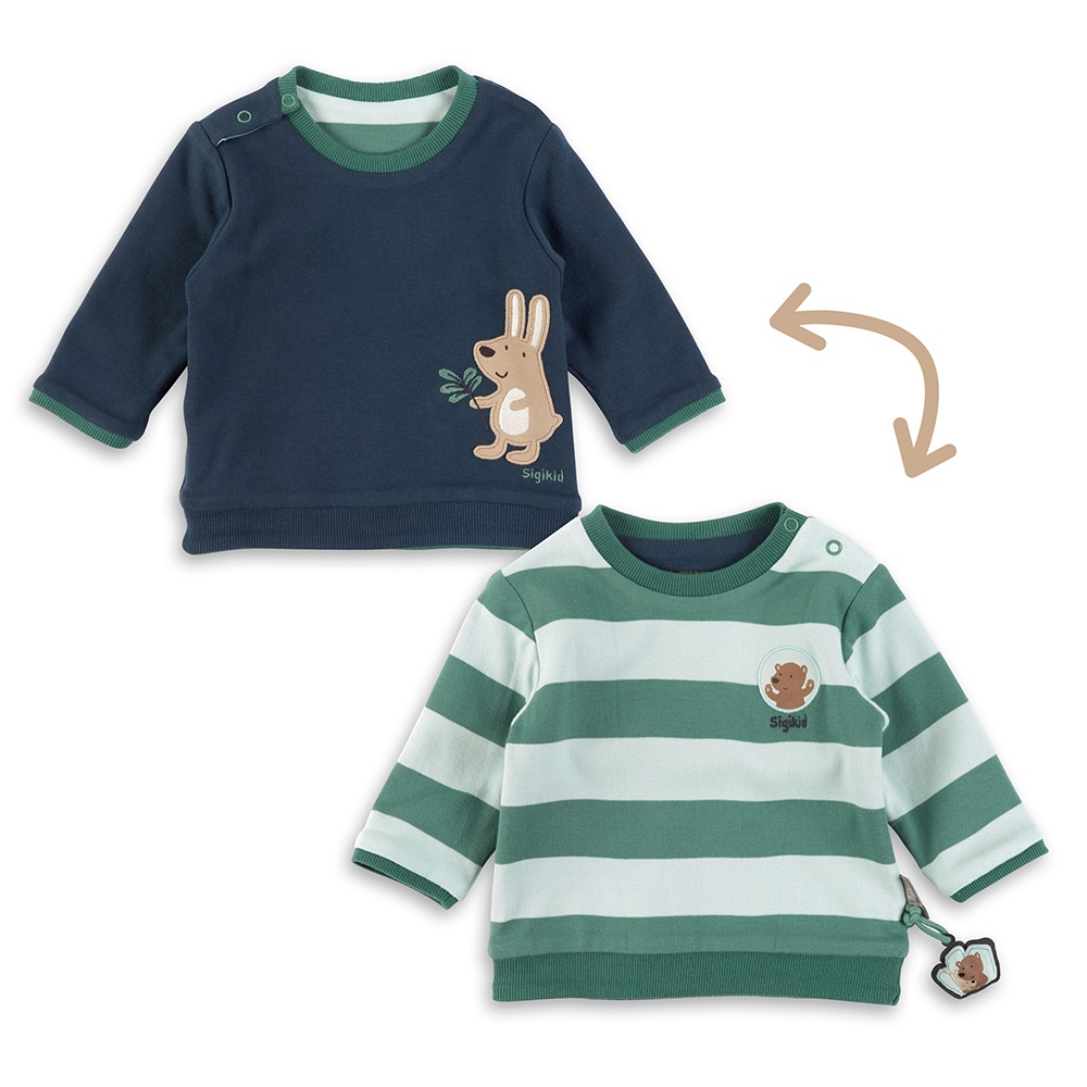 Sigikid Top reversible shirt, Baby Boys Size 092