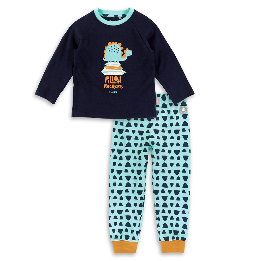 Sigikid Boys pajamas Pillow Rockers, navy/light blue