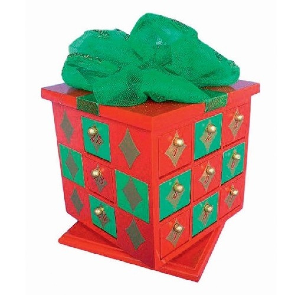 Advent Calender Bow 24 days to Christmas