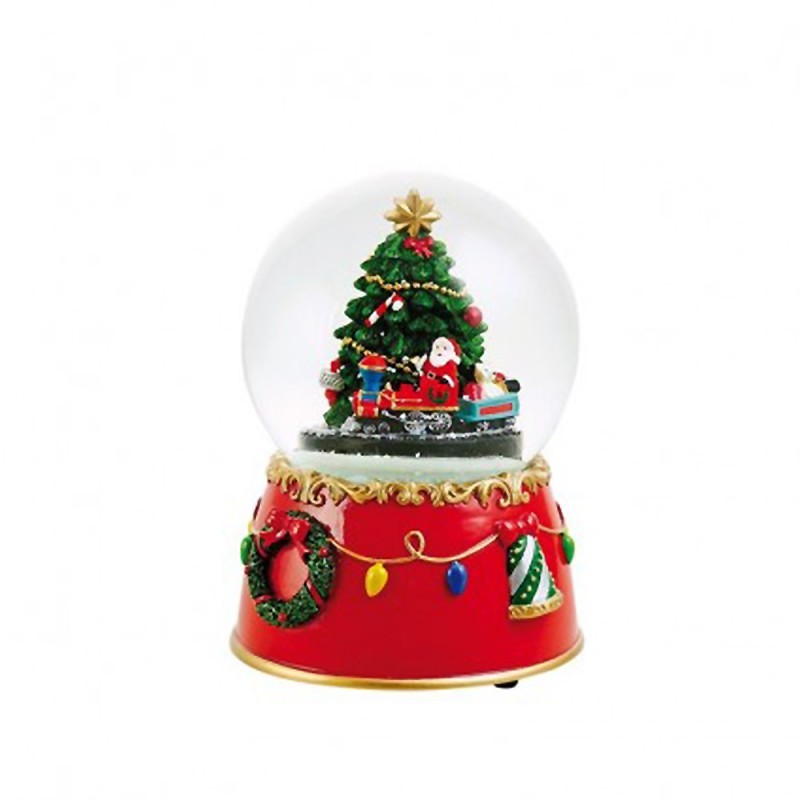 Χριστουγεννιάτικο μουσικό κουτί χιονόμπαλα 'Δέντρο'