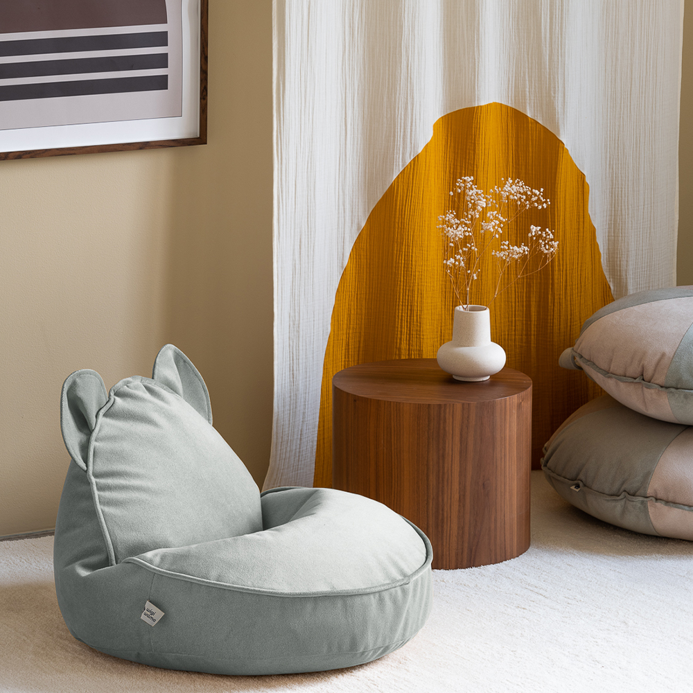 Wigiwama Misty Green Bear Beanbag