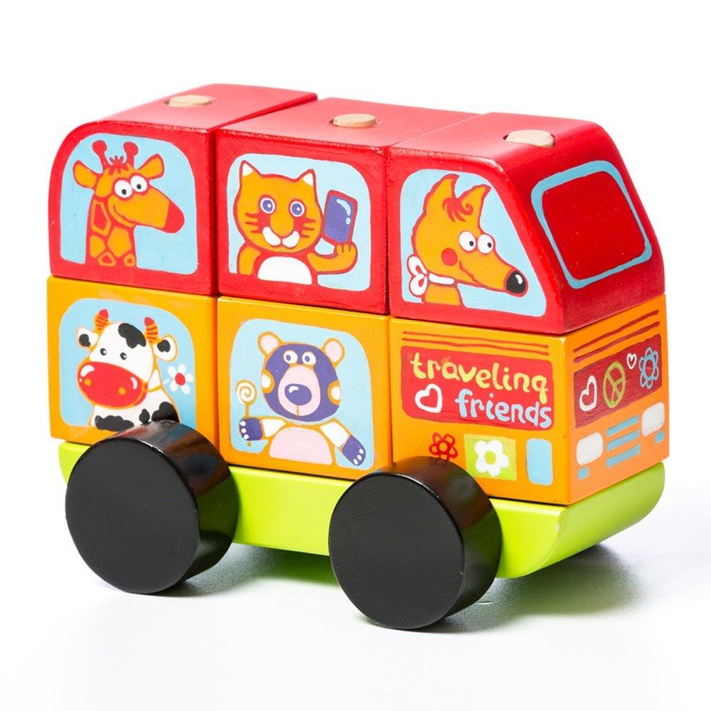 Cubika Mini-bus Happy animals