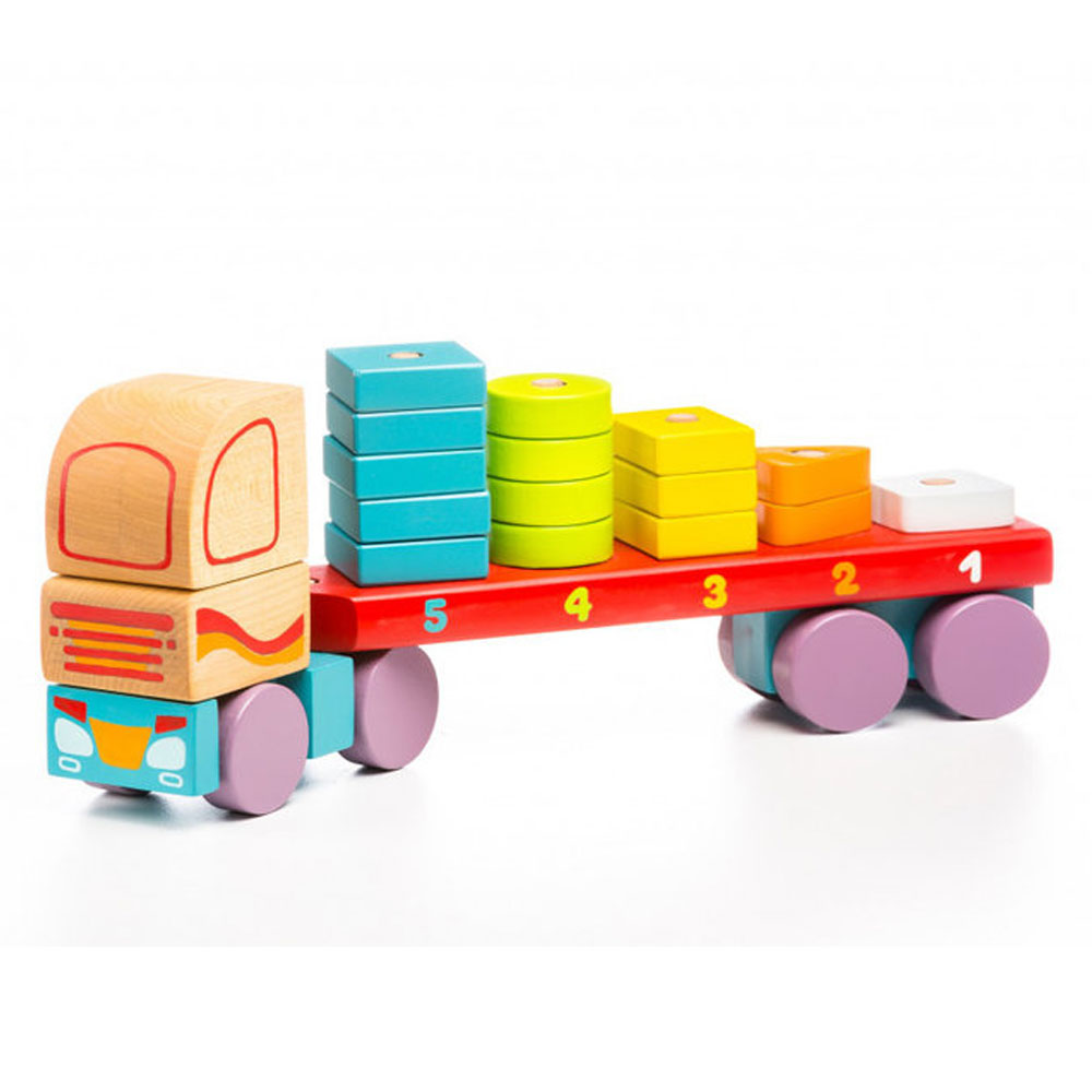 Cubika Truck with geometric figures