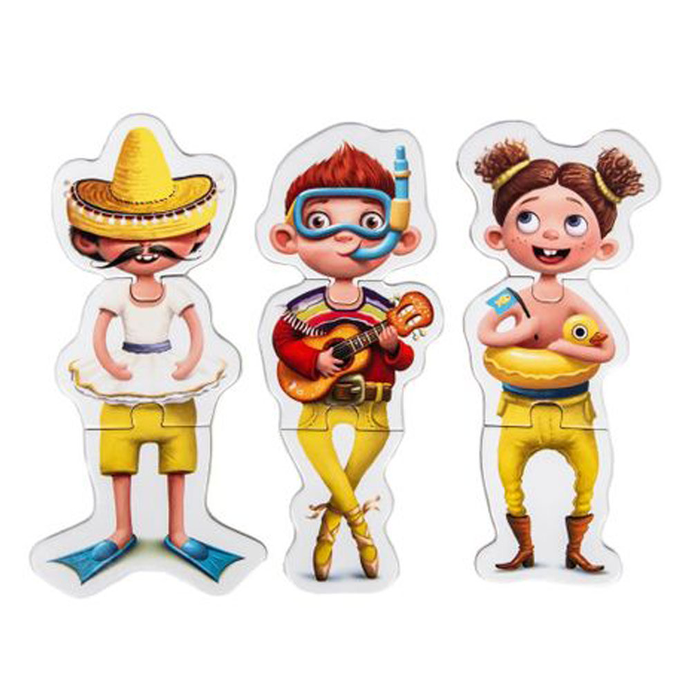 Cubika Puzzles Funny characters