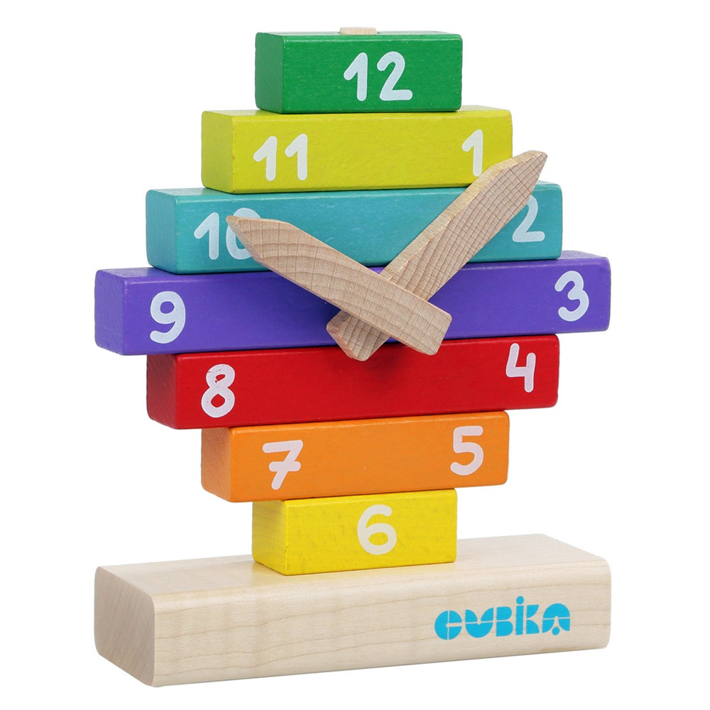 Cubika Wooden construction kit Watch 10 pcs