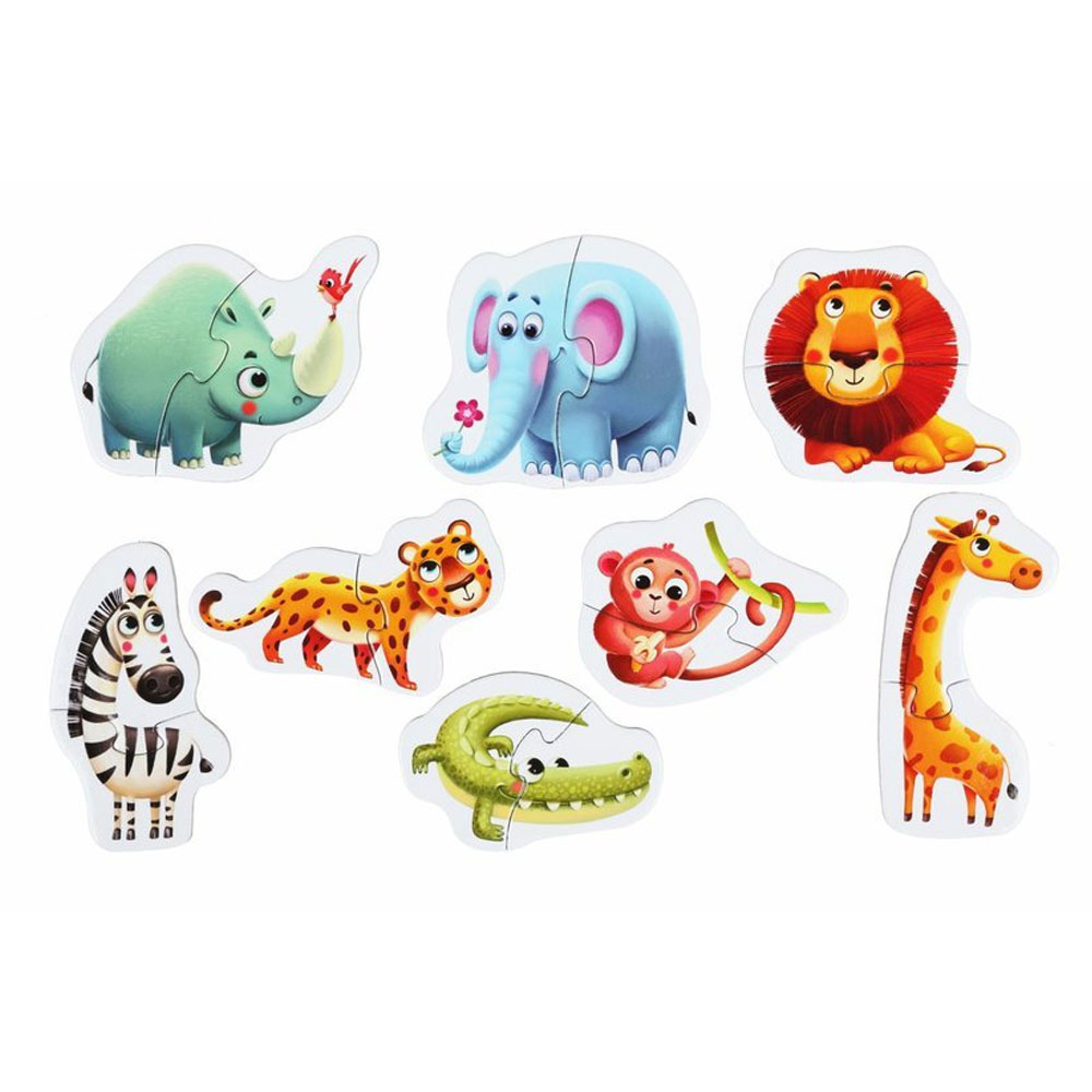 Cubika Puzzle African animals
