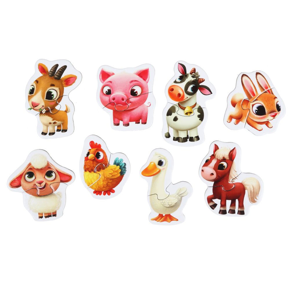 Cubika Puzzle Farm animals