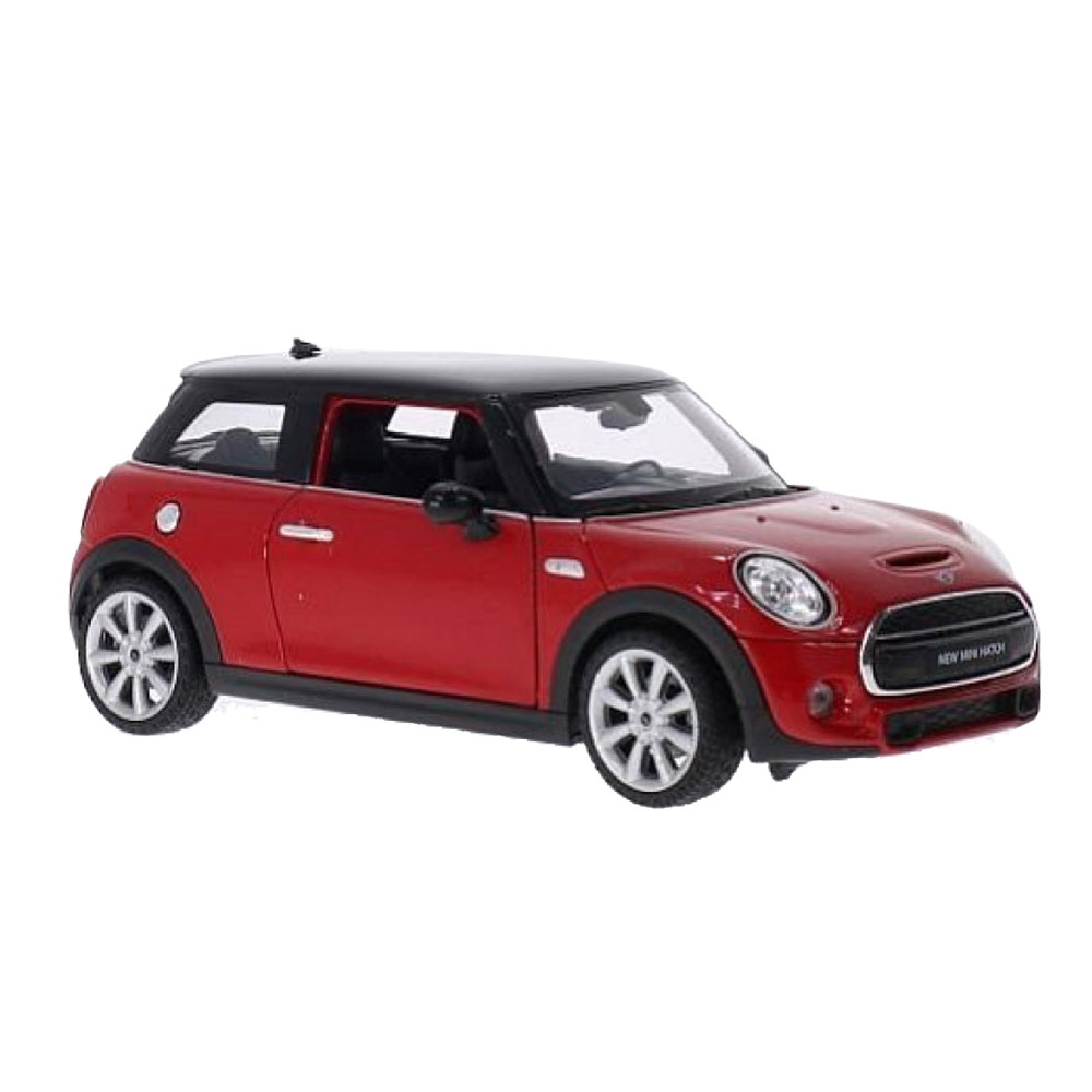 Die-cast collectible car of scale 1:24 'New MINI Hatch'
