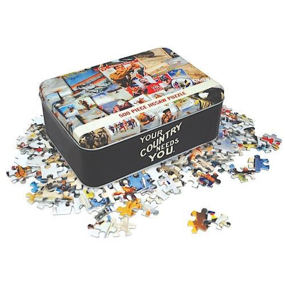 Jigsaw Puzzle Your Country Needs You 500 pcs (Air Plane Montage)