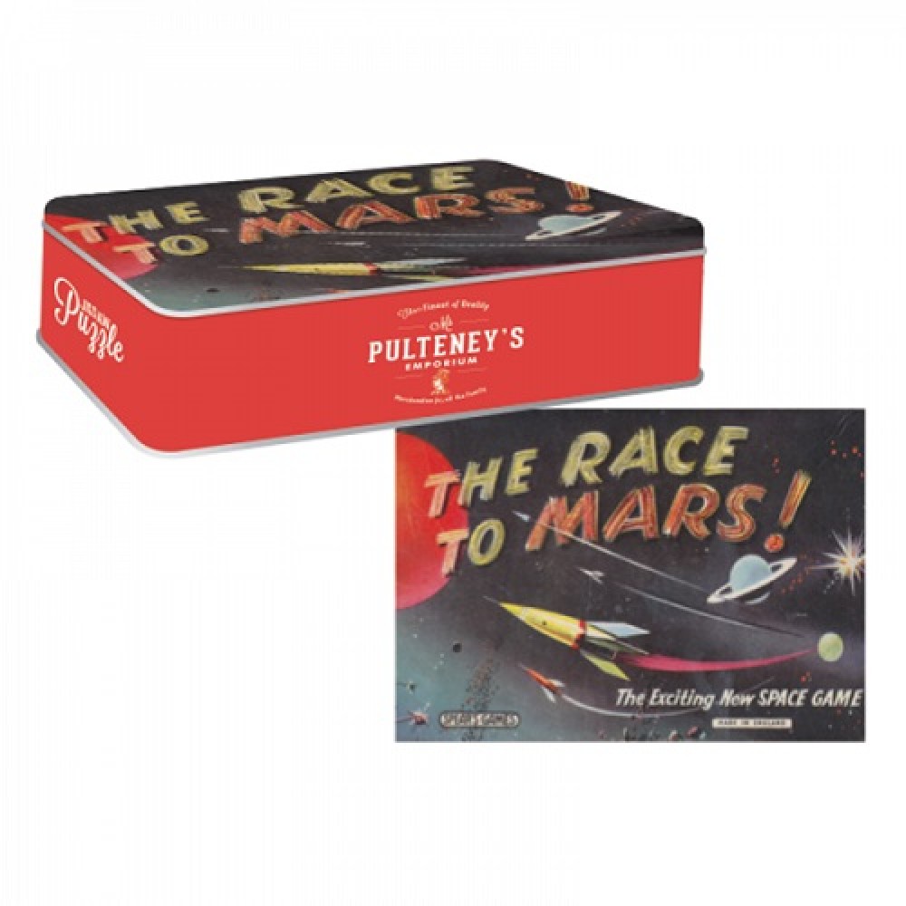 Jigsaw Puzzle in a tin (500 pieces) - Road to Mars