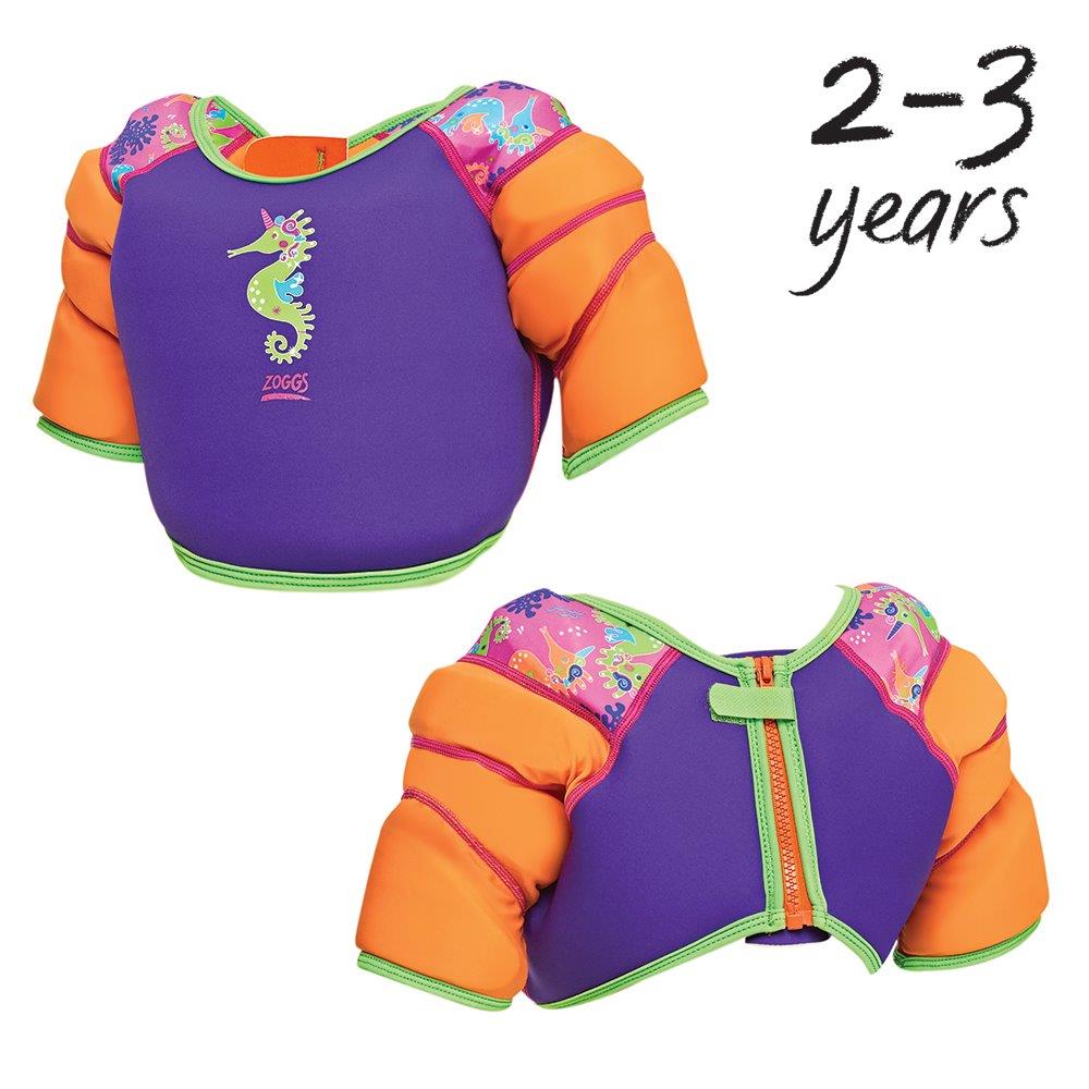 Zoggs SeaUnicorn WaterWings Vest Purple 4-5 years