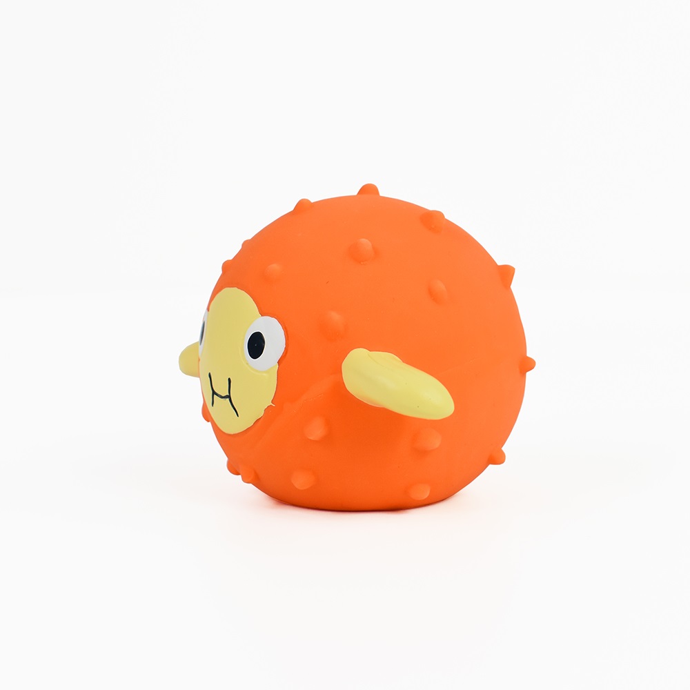 Splash Puffer Pool Latex Toy Orange