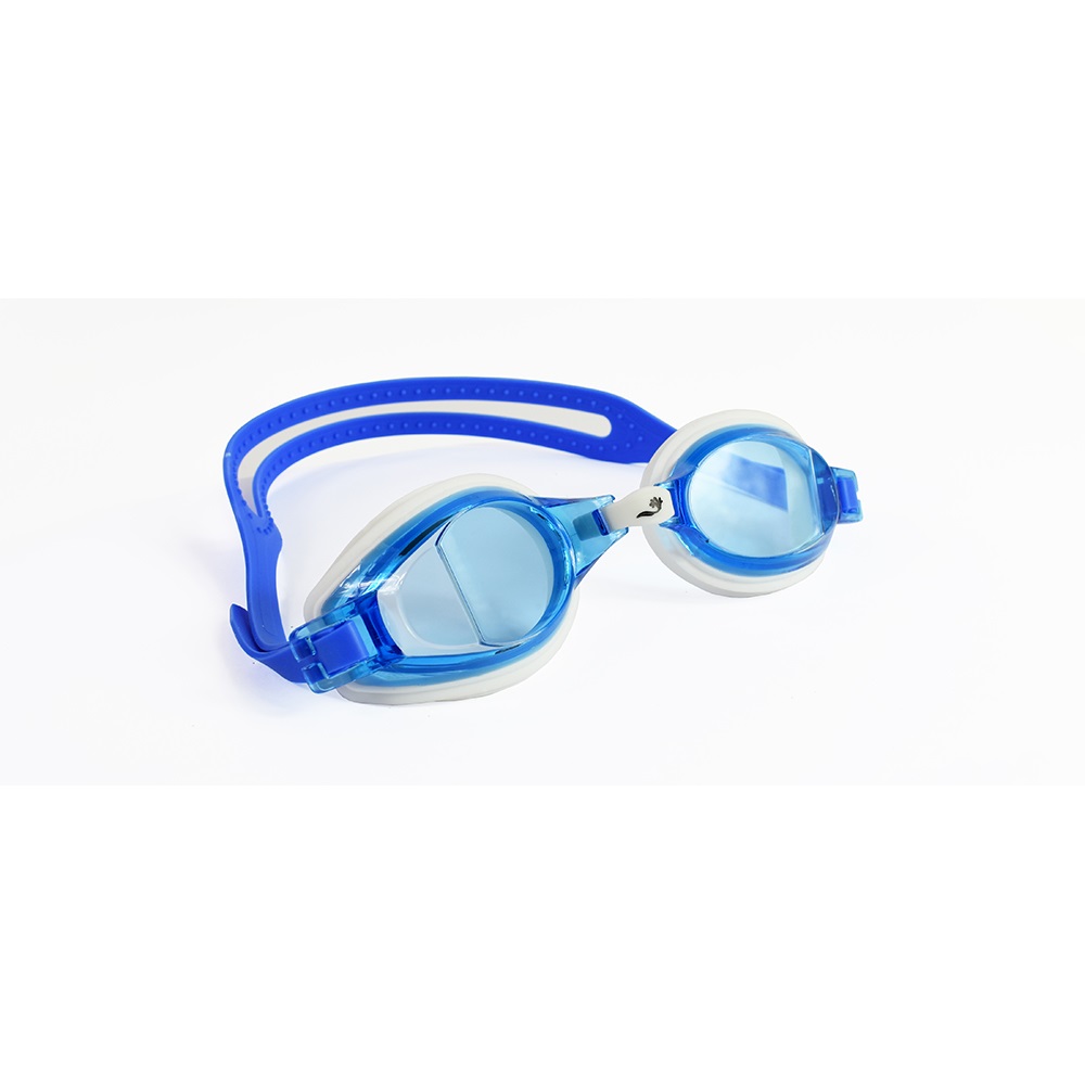 Splash Soaked Adult Piranha Goggles Navy