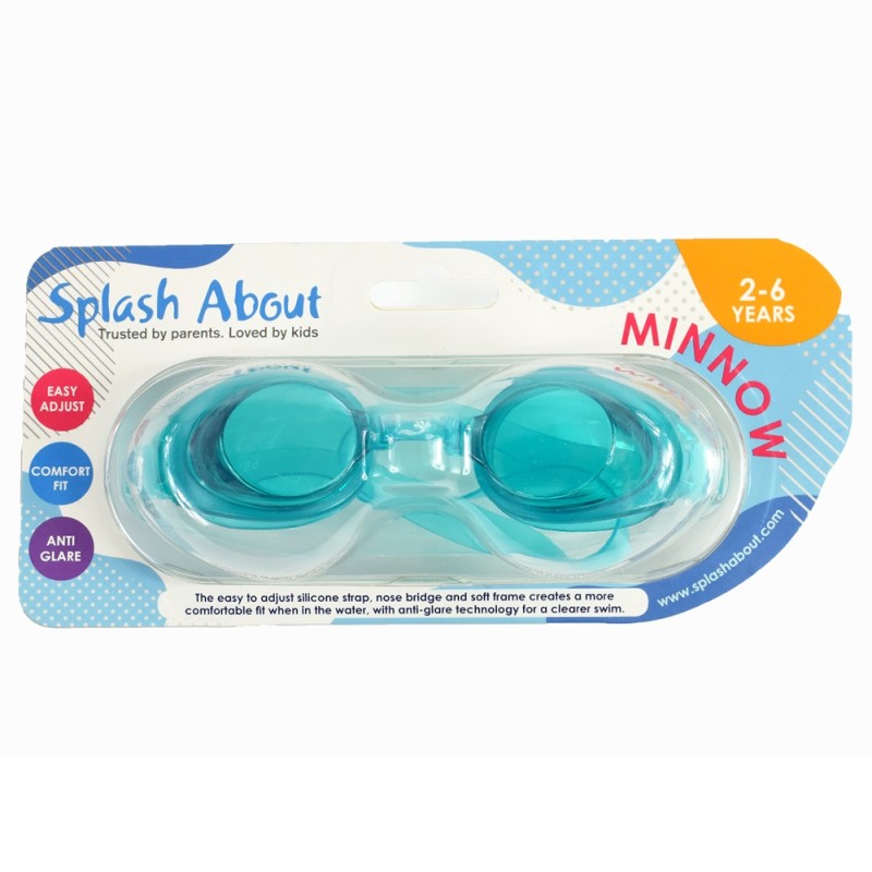 Splash Γυαλιά κολύμβησης Infant Minnow Aqua 2-6 ετών