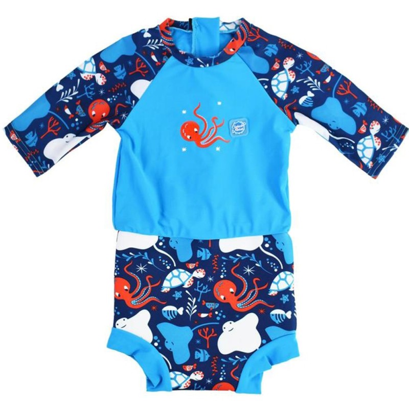 Splash Αντιηλιακό Μαγιό Under the Sea X Large 12-24 μηνών