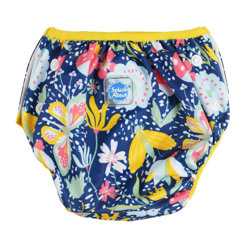 Splash Size Adjustable Swim Nappy Garden Delight