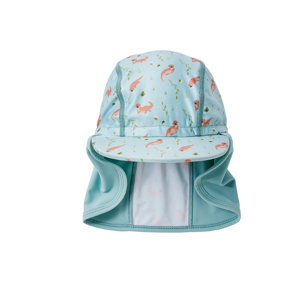 Splash LEGIONNAIRE HAT PLAYFUL OTTERS - LARGE 3-6 YEARS