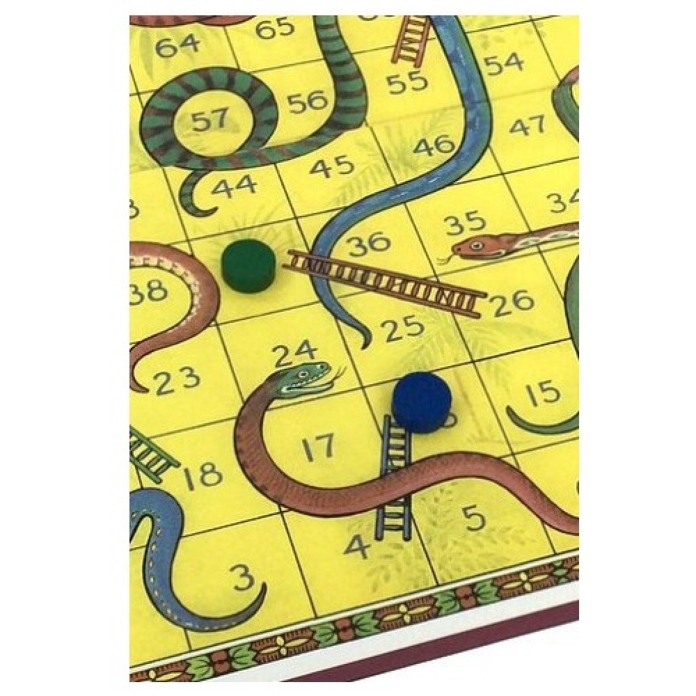 Board game Snakes and Ladders 1920 (Retro Games)