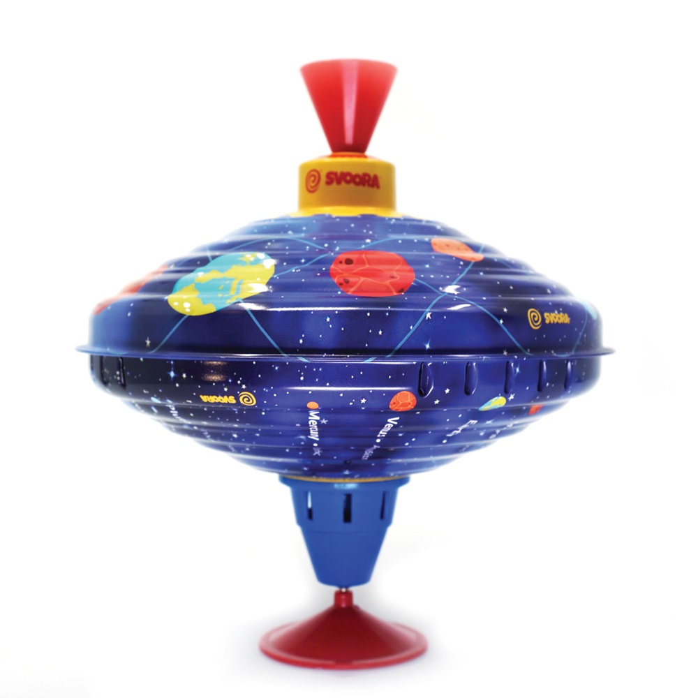 Svoora Spinning Top with Sound 'Planets'