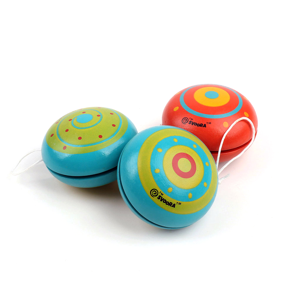 Svoora Wooden Yo-Yo CLASSIC in 3 designs
