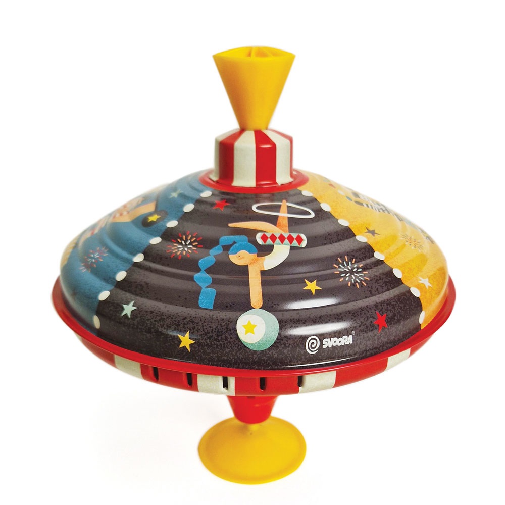 Svoora Spinning Top with Sound ‘Circus’