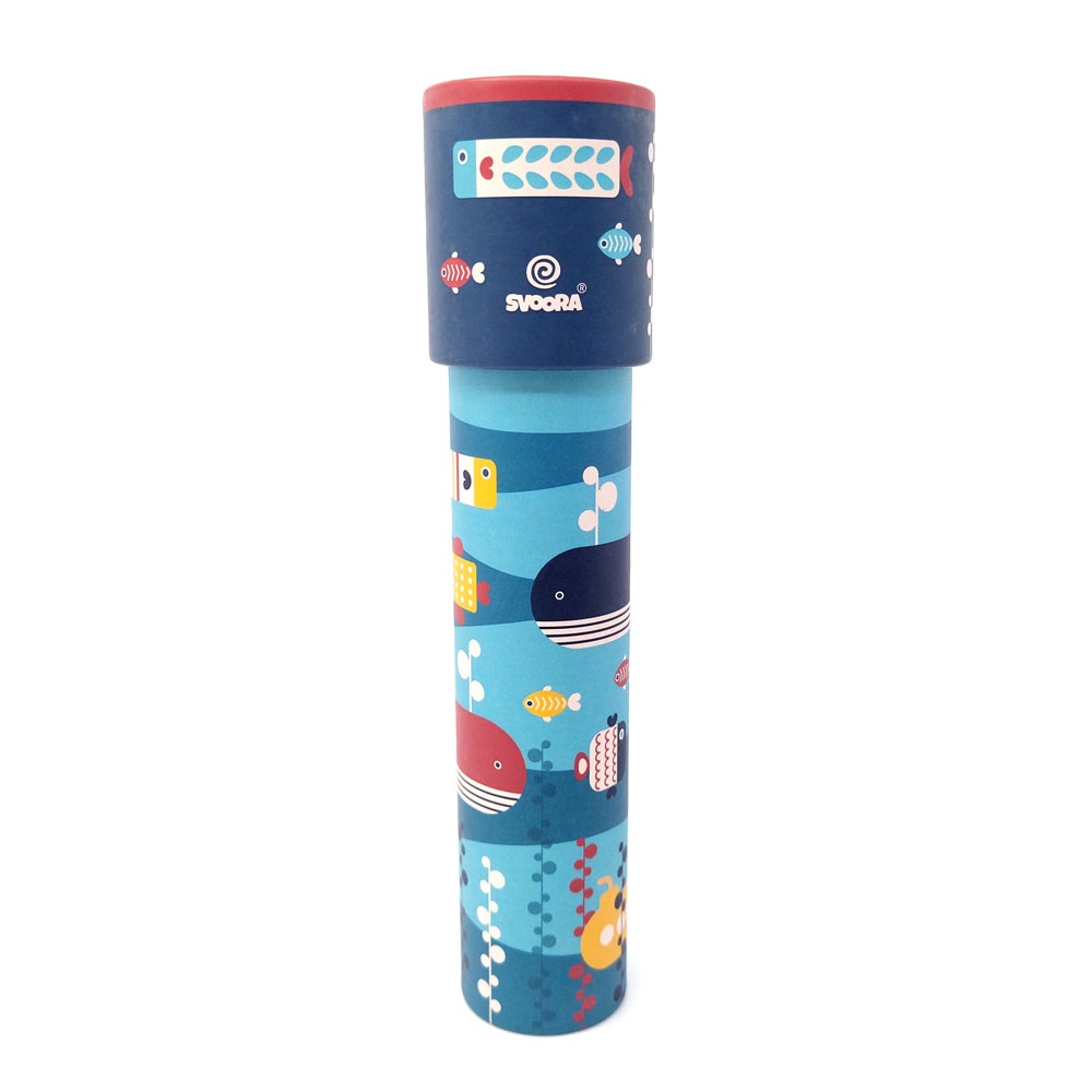 Svoora Rotating Kaleidoscope Animal World Ocean 19 cm