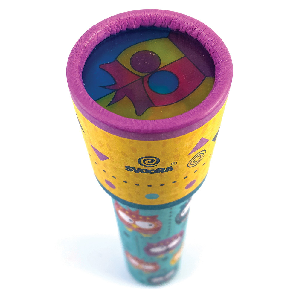 Svoora Rotating Kaleidoscope Indianimals ‘Owl’ 19 cm