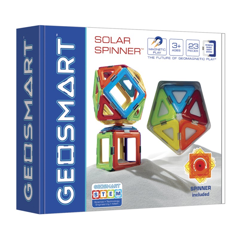 Geosmart κατασκευές με μαγνήτη Solar Spinner.