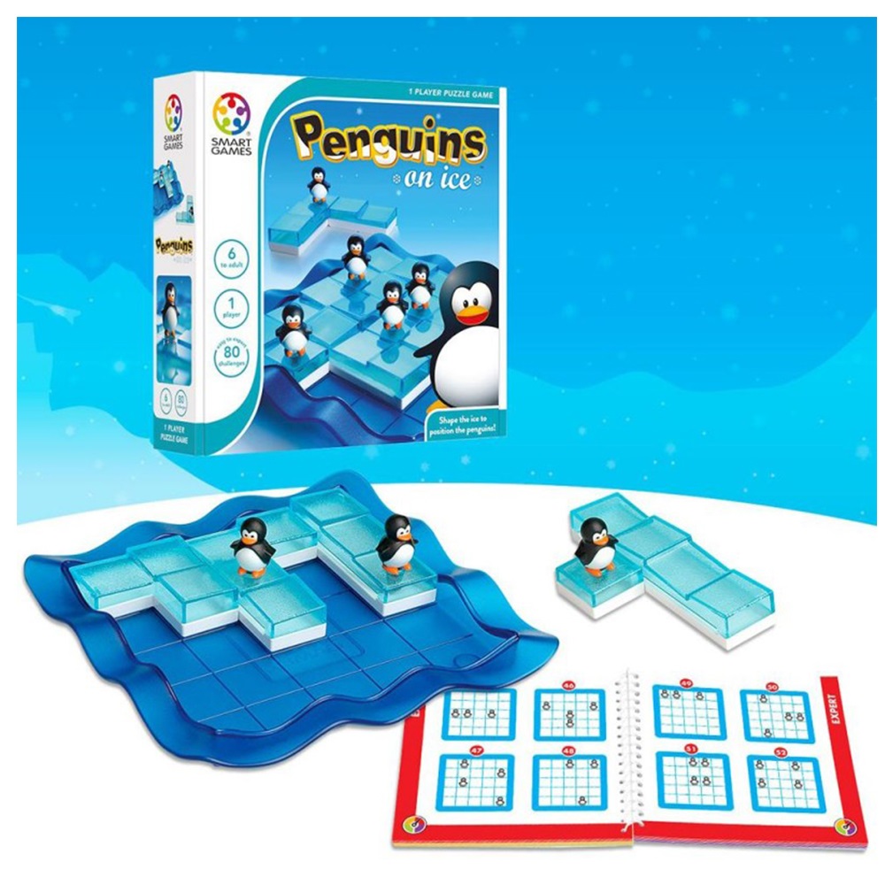 Smartgames επιτραπέζιο πιγκουίνοι στον πάγο (80 challenges)