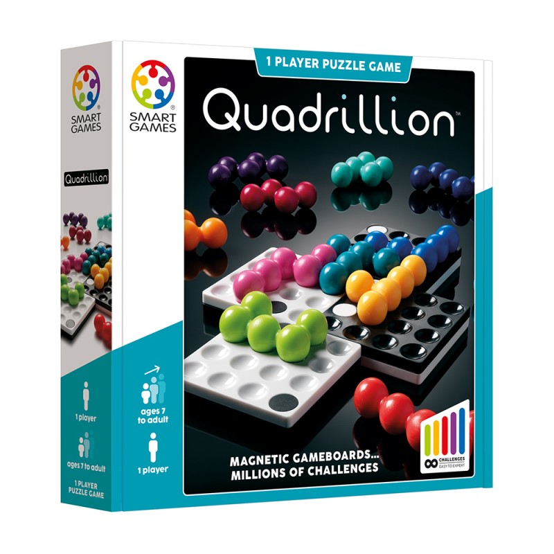 Smartgames επιτραπέζιο Quadrillion (80 challenges)