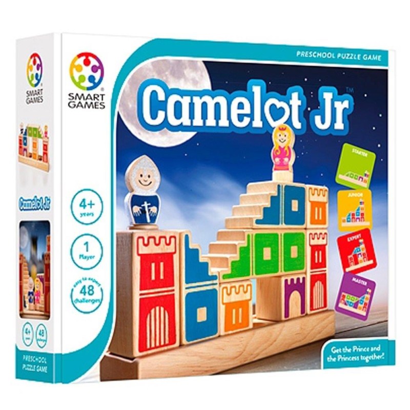 Smartgames επιτραπέζιο ξύλινο κάστρο Κάμελοτ (48 challenges)