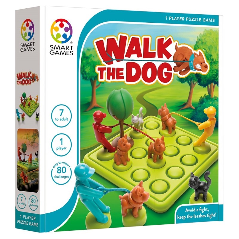 SmartGames επιτραπέζιο Βόλτα με τον σκύλο μου (80 challenges)